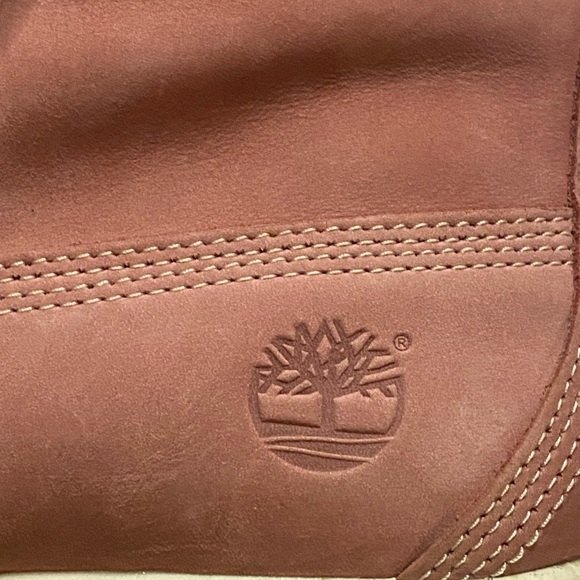 Timberland Pink leather combat boots Size 6 - Picture 6 of 16